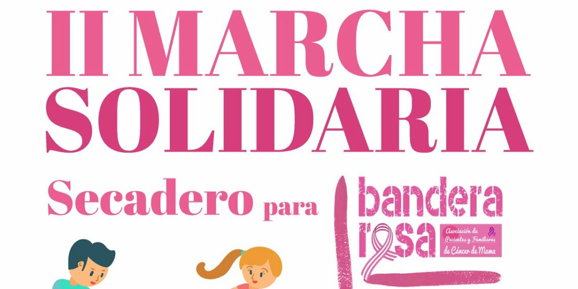 La II Marcha Solidaria de Bandera Rosa será el 26 de marzo en Secadero