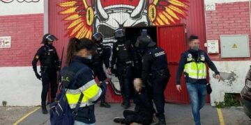 Nueve detenidos de los Ángeles del Infierno, dos en Málaga, por tráfico de anabolizantes