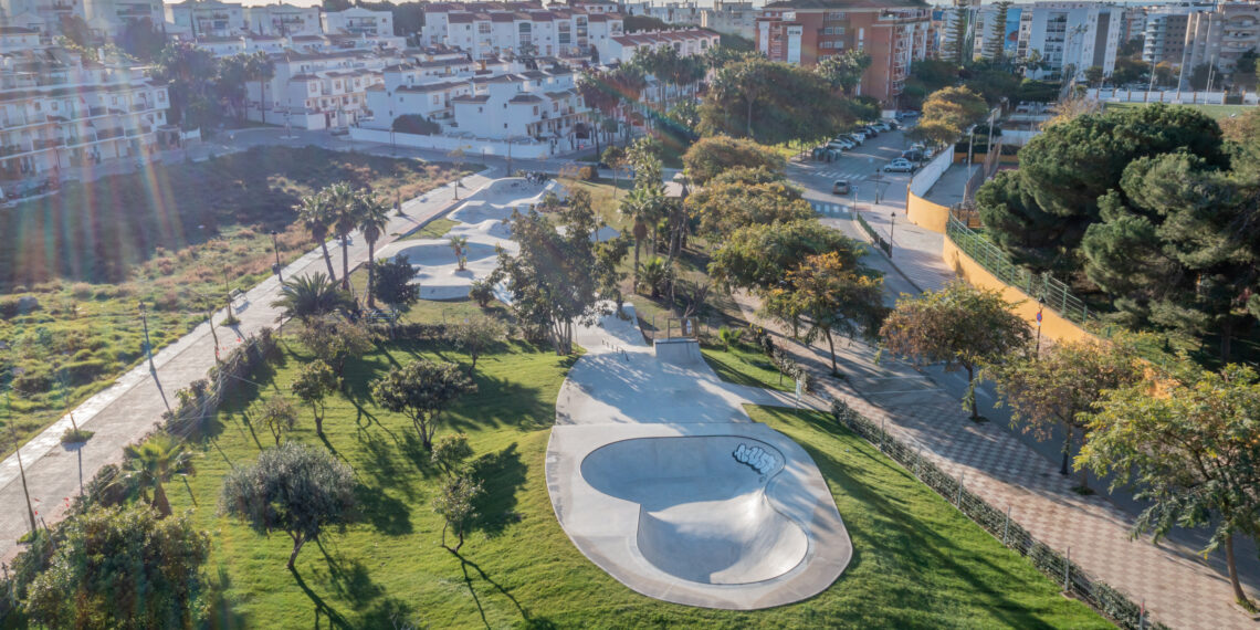 Finalizan las obra de las pistas de skateboard, roller, scooter, inline freestyle y BMX