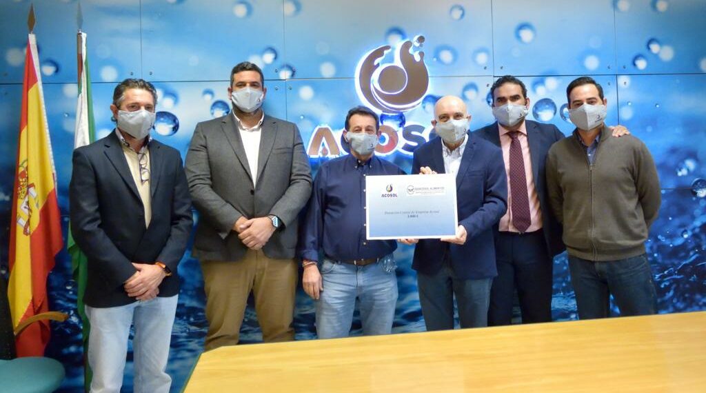 El Comité de Empresa de Acosol realiza una donación solidaria a Bancosol de 3.000 €