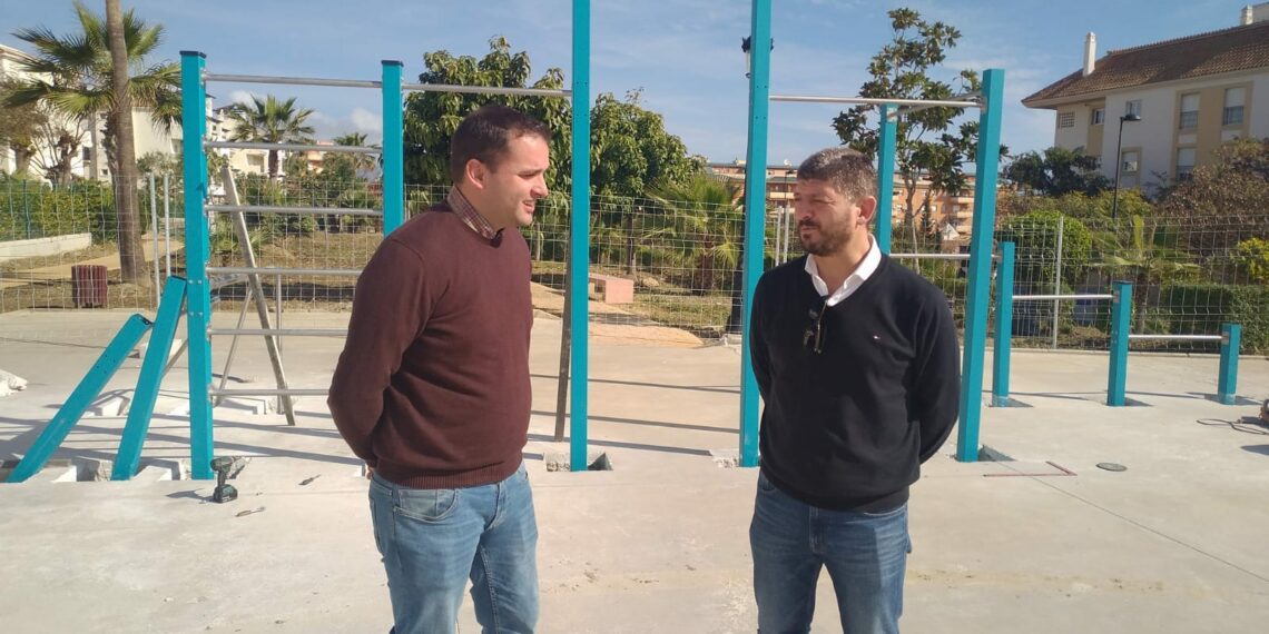 El nuevo parque de calistenia de Manilva será pronto una realidad