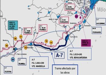 El Gobierno formaliza el contrato para la mejora del firme de la autovía A7 en Marbella, Mijas y Fuengirola