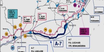 El Gobierno formaliza el contrato para la mejora del firme de la autovía A7 en Marbella, Mijas y Fuengirola