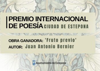 Estepona entrega este viernes el I Premio Internacional de Poesía ‘Ciudad de Estepona’ a Juan Antonio Bernier