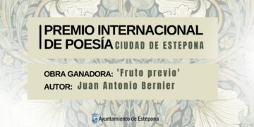 Estepona entrega este viernes el I Premio Internacional de Poesía ‘Ciudad de Estepona’ a Juan Antonio Bernier