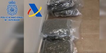 Detenidos en Benahavís e intervenidos 200 kilos de marihuana a un grupo criminal internacional