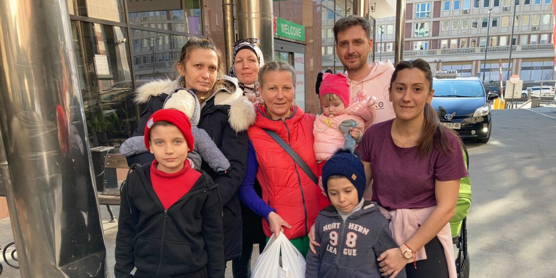 «Salimos ahora de Varsovia en busca de alojamiento y poder descansar para mañana»