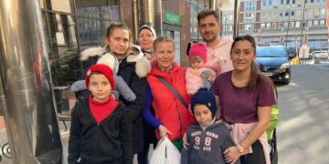 «Salimos ahora de Varsovia en busca de alojamiento y poder descansar para mañana»