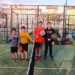La Fundación 24 Horas celebra un encuentro infantil con alumnos de la Escuela Municipal de Pádel