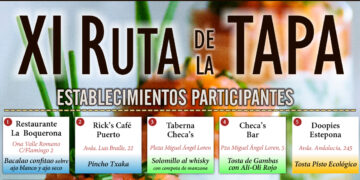 Este fin de semana en Estepona: XI Ruta de la Tapa y conciertos de Cómplices, Tam Tam Go! y La Frontera