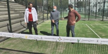 Remodelación de las pistas de pádel de Manilva