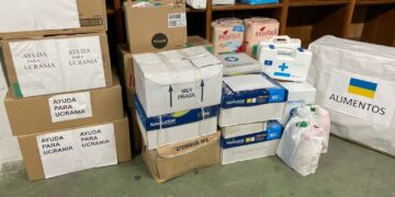 El pueblo de Casares se vuelca con Ucrania