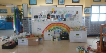 Casares prepara y organiza las donaciones a Ucrania