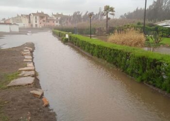 Balance de daños en Casares tras una noche de fuertes precipitaciones