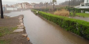 Balance de daños en Casares tras una noche de fuertes precipitaciones