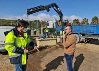 Hidralia realiza labores de mantenimiento en los pozos municipales de Manilva