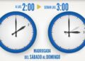 Recuerda, esta noche cambio de hora: a las 2 serán las 3