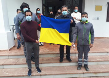 Istán se suma a la ola de solidaridad  con el pueblo ucraniano