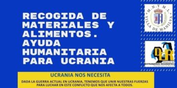 Manilva recoge alimentos y materiales sanitarios para ayudar al pueblo ucraniano