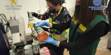 Desmantelado un laboratorio de sustancias dopantes para deportistas nacionales en Benalmádena