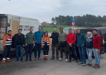 Bomberos de Málaga viajan hasta Polonia en furgoneta para traer a refugiados ucranianos