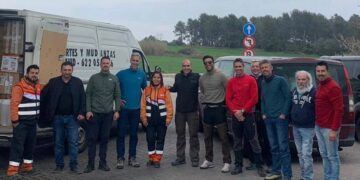Bomberos de Málaga viajan hasta Polonia en furgoneta para traer a refugiados ucranianos