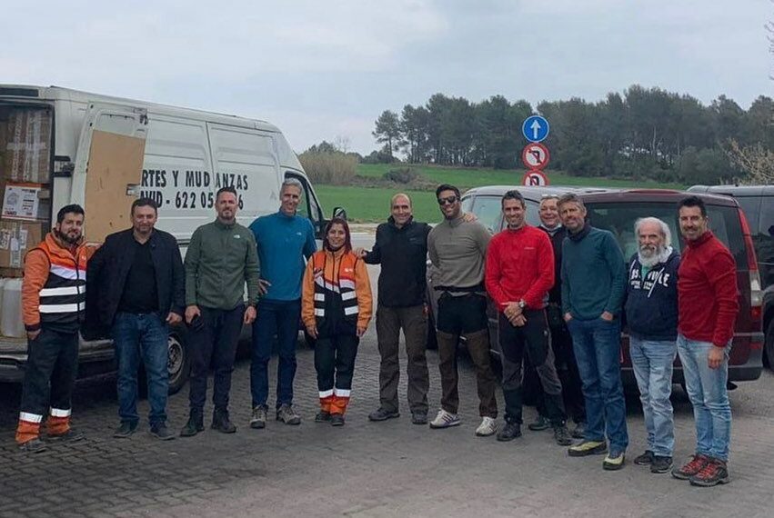 Bomberos de Málaga viajan hasta Polonia en furgoneta para traer a refugiados ucranianos