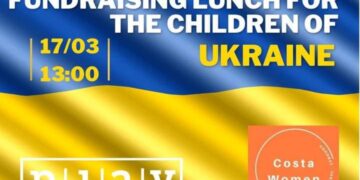 Organizan un almuerzo benéfico para ayudar a los niños ucranianos