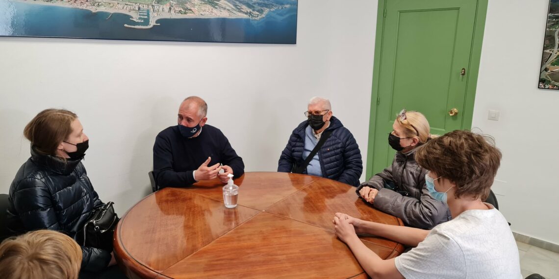 Llegan a Manilva los primeros refugiados ucranianos