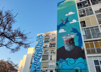‘El Pescador Moderno’ se suma a los murales artísticos de Estepona