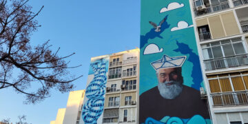 ‘El Pescador Moderno’ se suma a los murales artísticos de Estepona