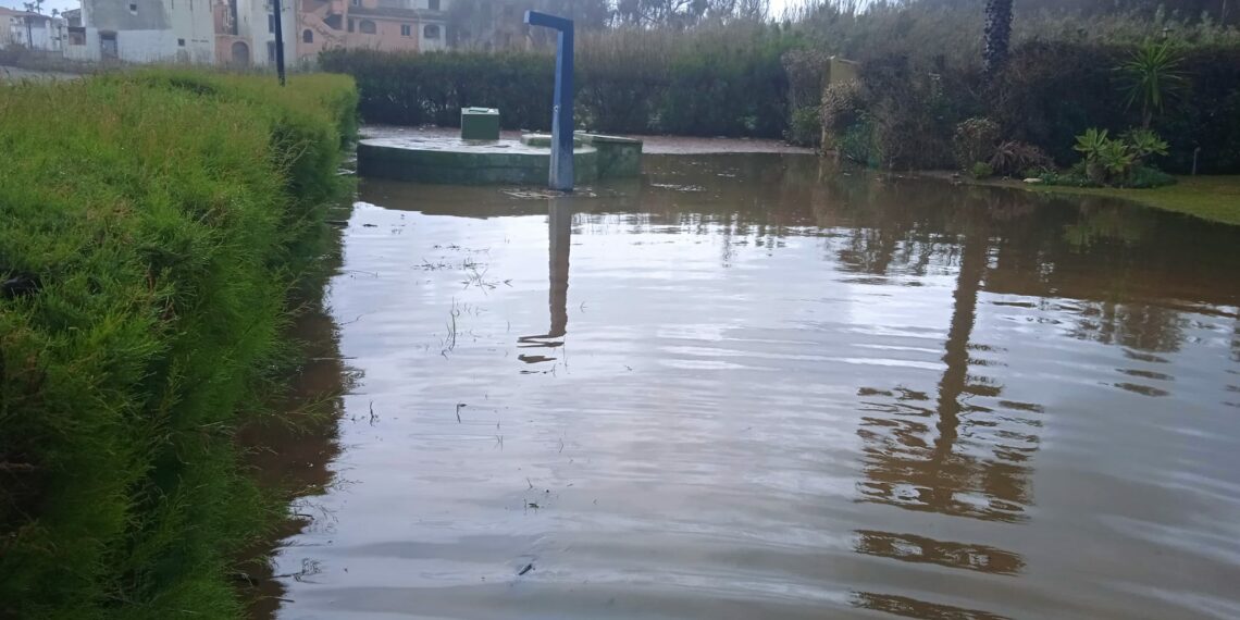 Así han quedado tras el temporal las playas de Casares y Manilva