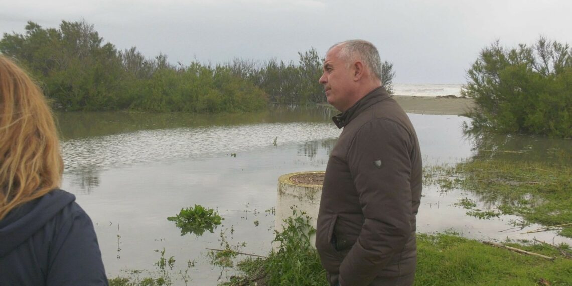 Así han quedado tras el temporal las playas de Casares y Manilva