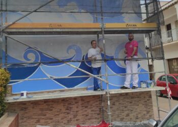 Un nuevo mural adornará Sabinillas