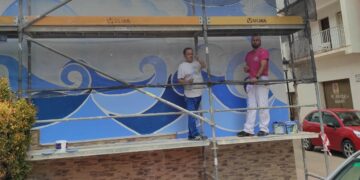 Un nuevo mural adornará Sabinillas