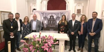 Así será el nuevo retablo de la iglesia de Santa Ana en Manilva