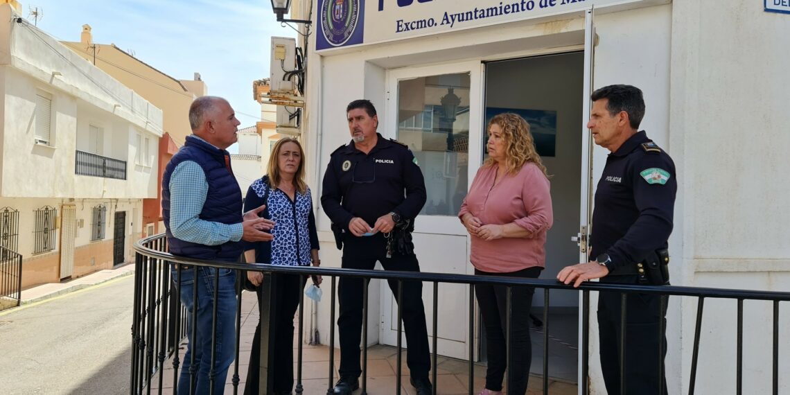 Apertura del retén de Policía Local de Sabinillas