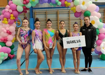 El Pabellón Las Viñas se vistió de gala en el XII Festival de Gimnasia Rítmica