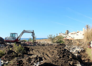 Comienzan las obras en Estepona de otro tramo de corredor litoral, con un puente sobre Arroyo Vaquero