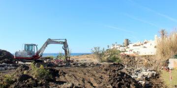 Comienzan las obras en Estepona de otro tramo de corredor litoral, con un puente sobre Arroyo Vaquero