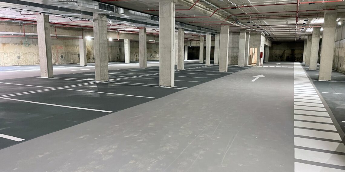 Las obras del segundo aparcamiento público del centro de Estepona entran en su recta final