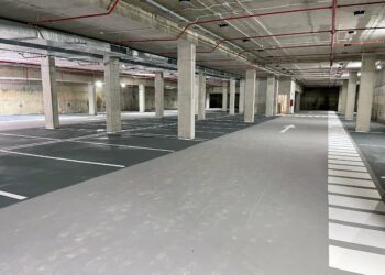 Las obras del segundo aparcamiento público del centro de Estepona entran en su recta final