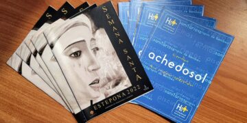 Achedosol, patrocinador del libreto oficial de la Semana Santa 2022 de Estepona