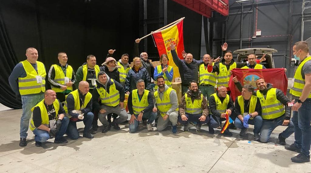 Los taxistas solidarios de Marbella llegan hasta Polonia