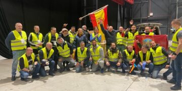 Los taxistas solidarios de Marbella llegan hasta Polonia
