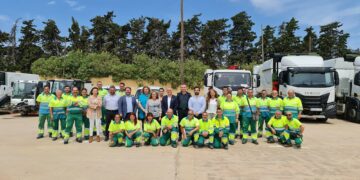 Nuevos vehículos para el servicio de limpieza de Manilva