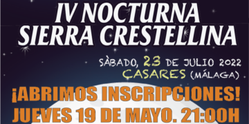 Mañana abren las inscripciones para la IV Nocturna Sierra Crestellina