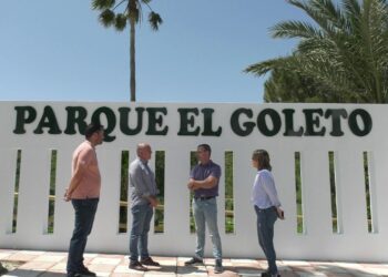 Nuevo muro y mejoras en el Parque del Goleto