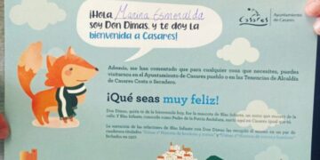 Casares impulsa la figura de Don Dimas, el zorro de Blas Infante, para dar la bienvenida a los recién nacidos