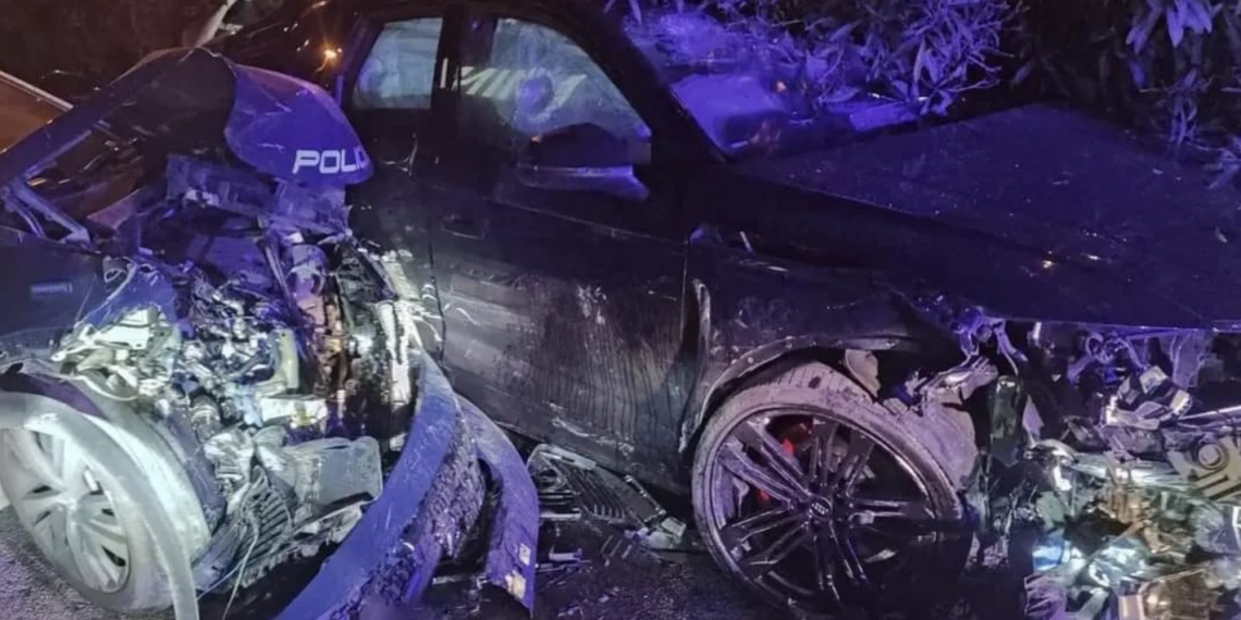 Tres policías heridos tras ser embestidos por un conductor a la fuga en Marbella